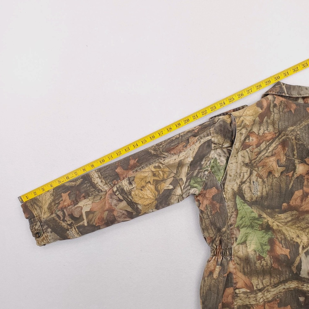 Liberty Jacket Women Large Brown Green Camo Coat Fleece Lined Bill Jordan Timber - Picture 10 of 11